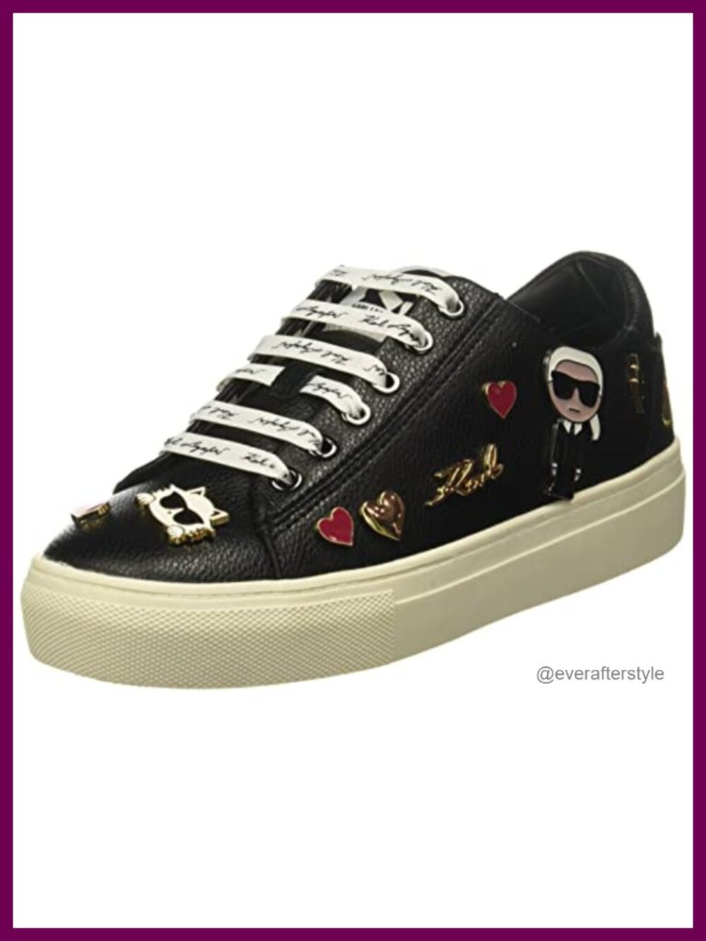 Lace Up Fashion Sneakers Cushioned Memory Foam Casual